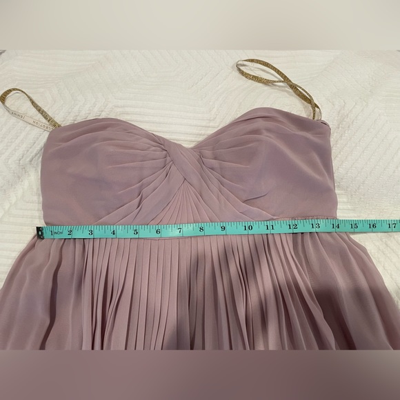 Jenny Yoo Serafina Maternity Dress in Sweet Pea - Picture 8 of 8